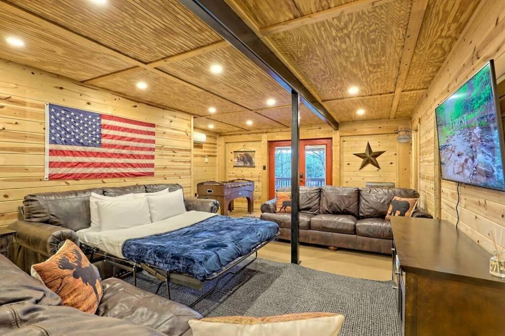 Near Downtown Helen - Hottub, Sauna, Game Room, Fire Pit Exterior foto