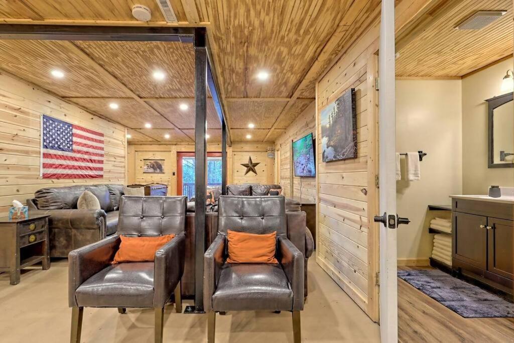 Near Downtown Helen - Hottub, Sauna, Game Room, Fire Pit Exterior foto