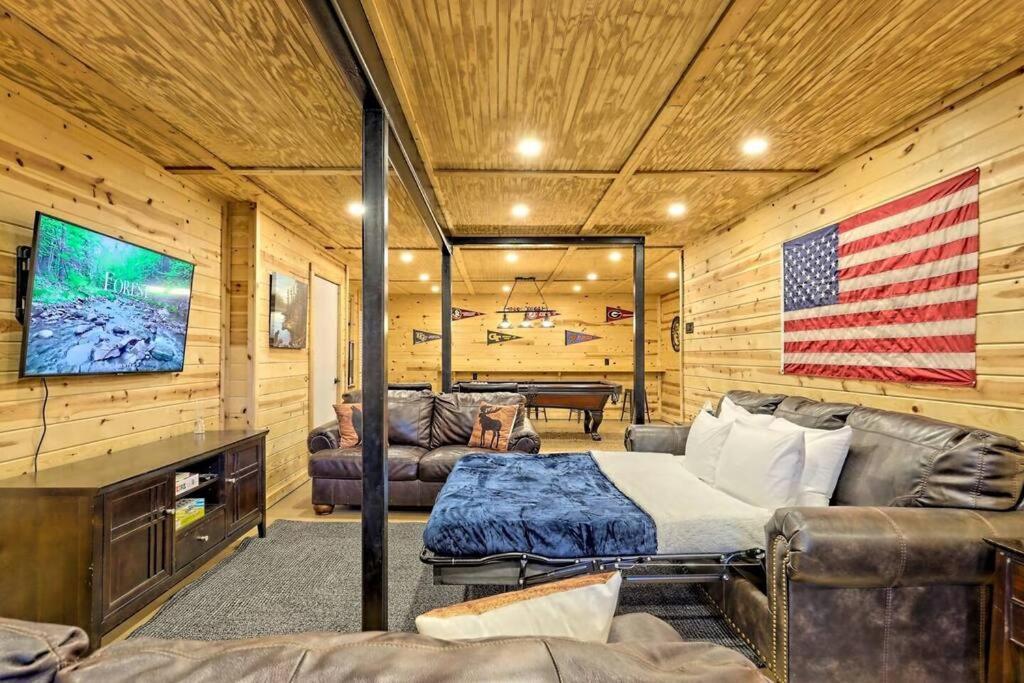 Near Downtown Helen - Hottub, Sauna, Game Room, Fire Pit Exterior foto