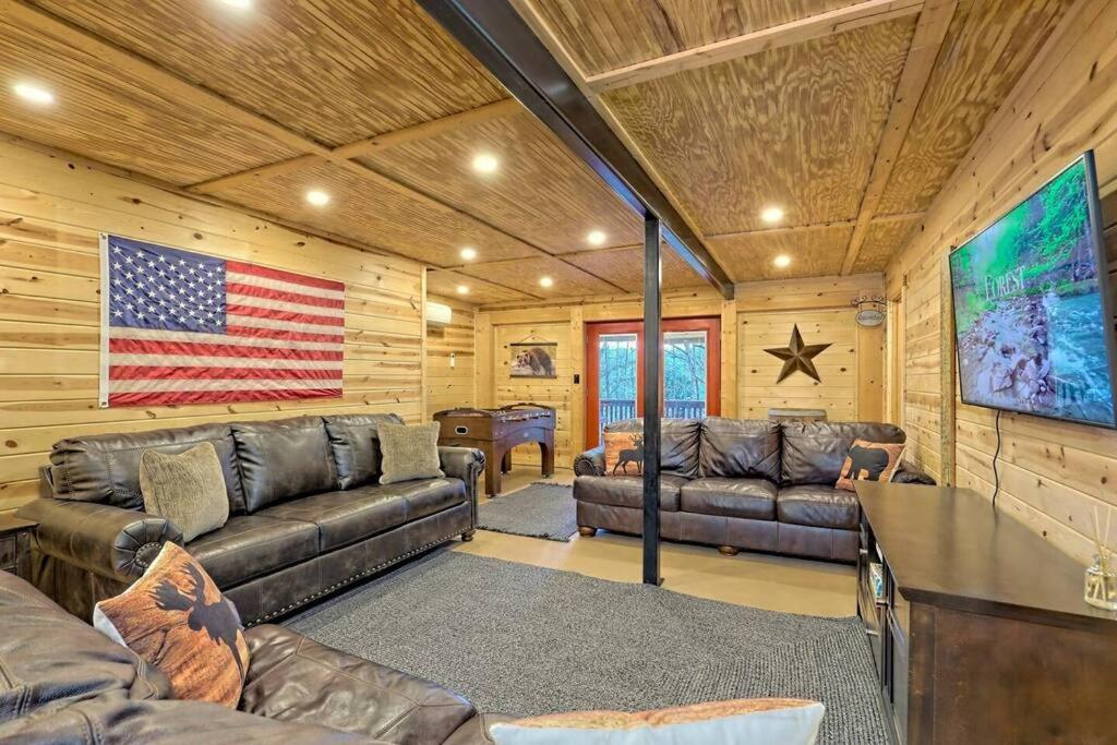 Near Downtown Helen - Hottub, Sauna, Game Room, Fire Pit Exterior foto